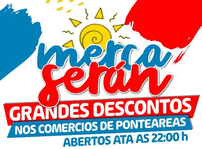 O comercio local de Ponteareas celebra o seu “Mercaserán” de descontos
