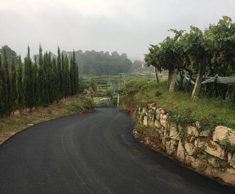 Arbo remata as obras de mellora de accesos en Merelle-Vilaseca