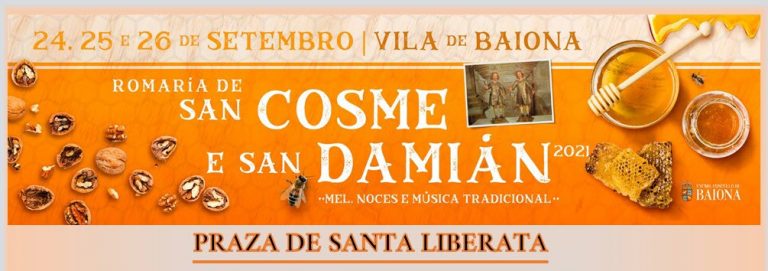 Baiona celebrará esta fin de semana a romaría de San Cosme e San Damián
