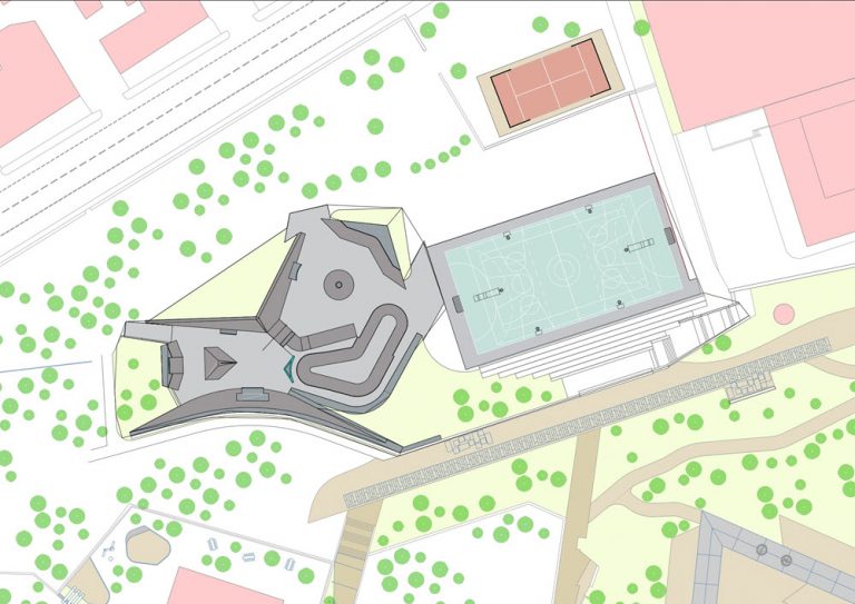 Adíase a inauguración do skatepark de Tomiño