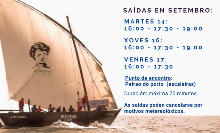 Novas saídas pola costa da Guarda a bordo do volanteiro O Piueiro