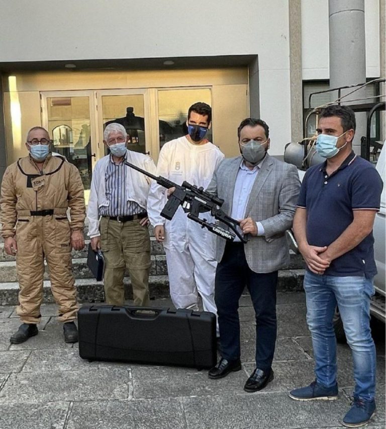 Gondomar adquire unha marcadora para loitar contra a velutina