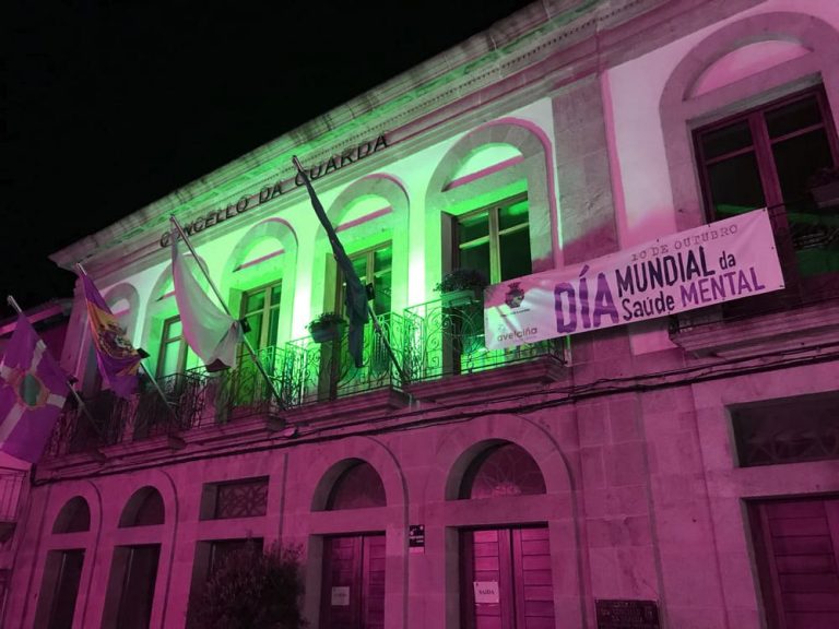 A Guarda agradece o traballo da Asociación Avelaíña no Día Mundial da Saúde Mental