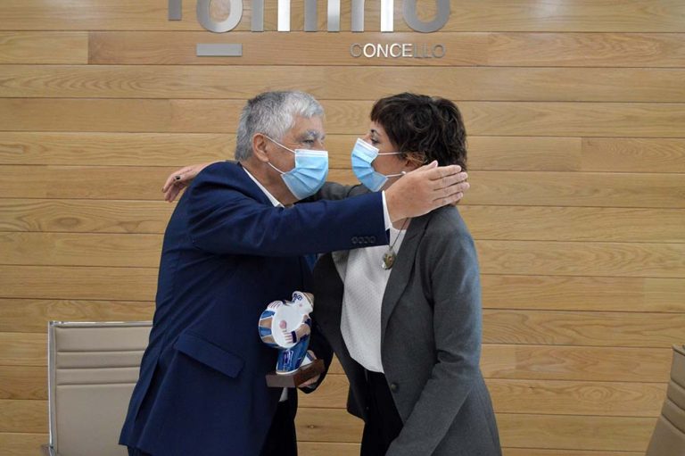 Tomiño despide ao presidente saínte da Cámara de Vila Nova de Cerveira, Fernando Nogueira