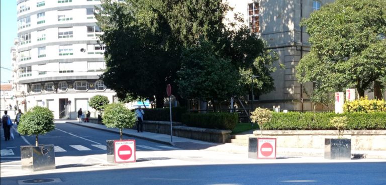 Ponteareas amplía a sete rúas a área urbana de preferencia peonil e tráfico a motor limitado