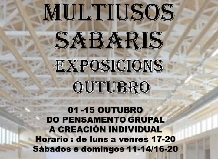 O Mercado de Sabarís retoma as exposicións co fin de dinamizar Sabarís
