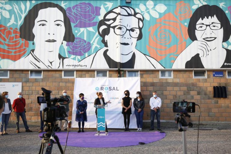 A Memoria Histórica das mulleres do Rosal protagonista do segundo mural do programa ‘Revolucionando mentes’