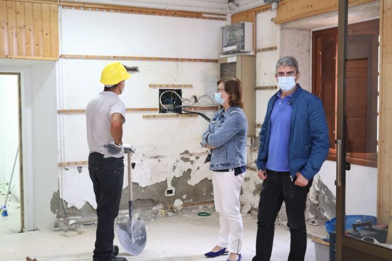 Arrancan as obras de reforma e adecuación das dependencias da policía local