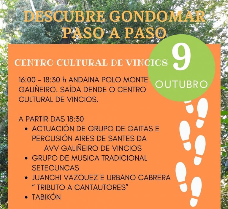 “Descobre Gondomar, paso a paso”, programa pensado para coñecer e percorrer as parroquias da vila
