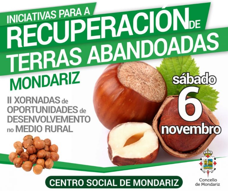 Os froitos secos, tema principal das segundas xornadas de oportunidades de desenvolvemento no medio rural de Mondariz