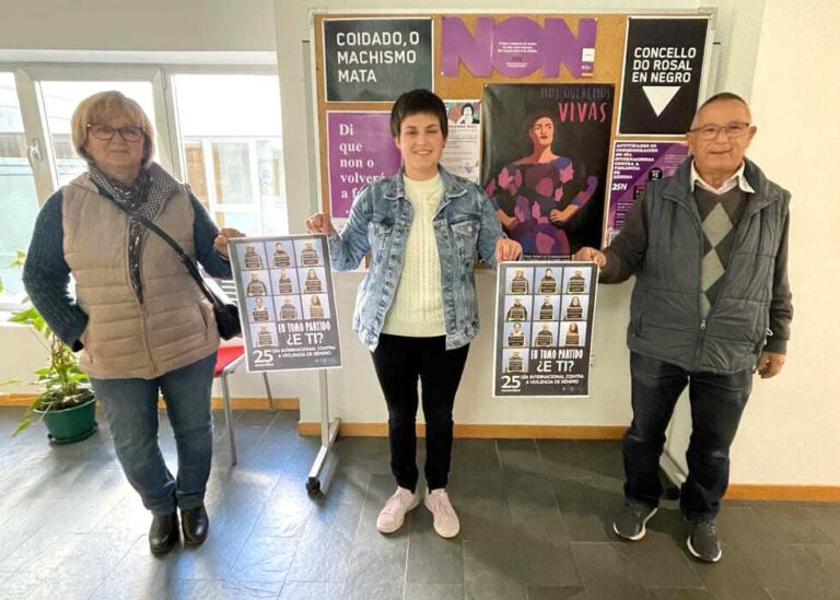 A Asociación Ecos do Folón toma partido contra a violencia de xénero