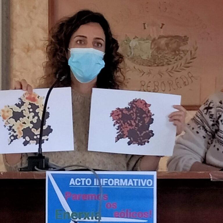 O BNG denuncia a “opacidade” da Xunta sobre os proxectos eólicos en Redondela e Pazos de Borbén