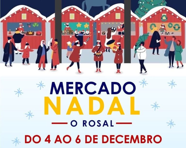 O mercado de Nadal do Rosal terá oito postos adicados a artesanía, asociacións e vendedores gastronómicos