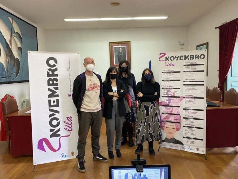 A Concellería de Igualdade de Baiona presenta o “Novembro Lila”