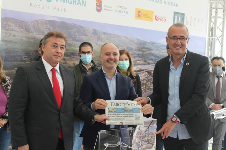 Nigrán avanza cara a inauguración do parque comercial “Nasas” en Porto do Molle