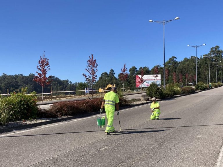 O Concello de Nigrán pintará as estradas municipais de Porto do Molle e diferentes parroquias