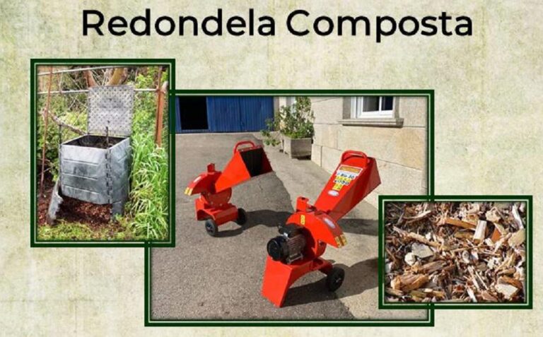 A Concellería de Medio Ambiente de Redondela organiza unha demostración práctica sobre o uso das biotrituradoras portátiles