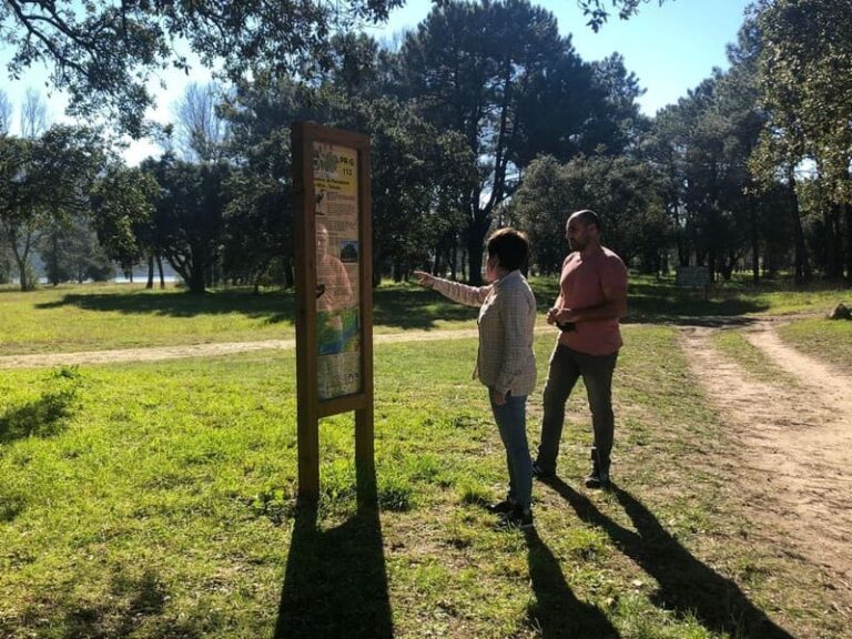 O Concello do Rosal renova toda a sinalización do Sendeiro de Pescadores