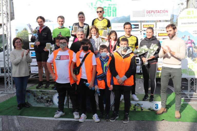 José Manuel Lorenzo e María Martínez conquistan o VIII Trail do Trega