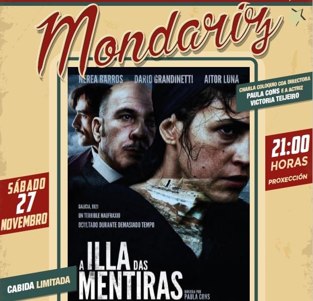 Mondariz clausura esta semana a segunda edición do ciclo de cinema “Con ollos de muller”