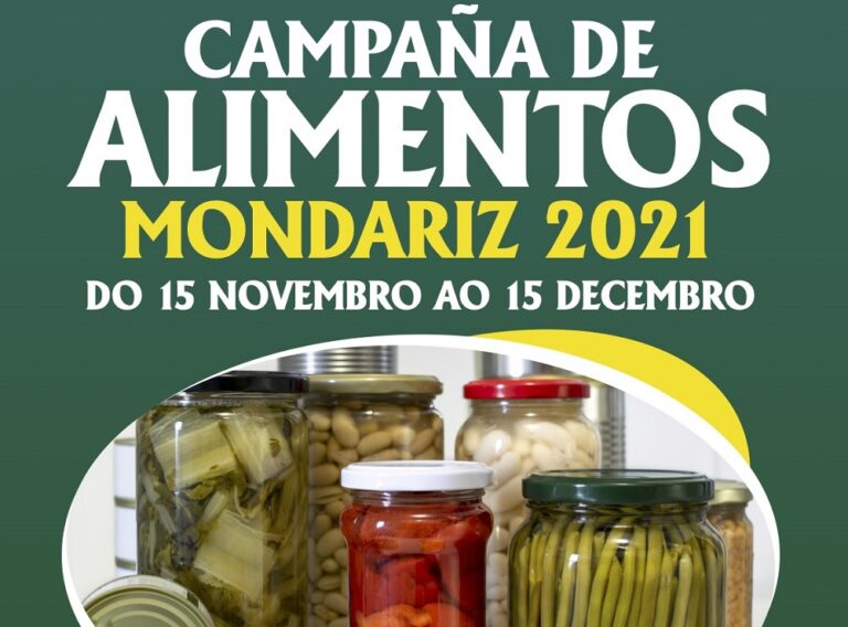 Mondariz pon en marcha a campaña de recollida de alimentos de Nadal
