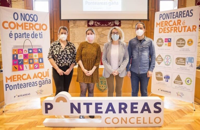 O Concello arranca a campaña “O noso comercio é parte de ti. Merca aquí, Ponteareas gaña”