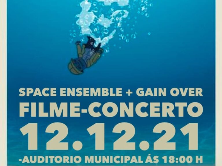 Nigrán ofrece o filme-concerto ‘Piratas e sereias, ostras e baleias’ entre a Space Ensemble portuguesa e o alumnado da Escola de Música Gain Over de Nigrán