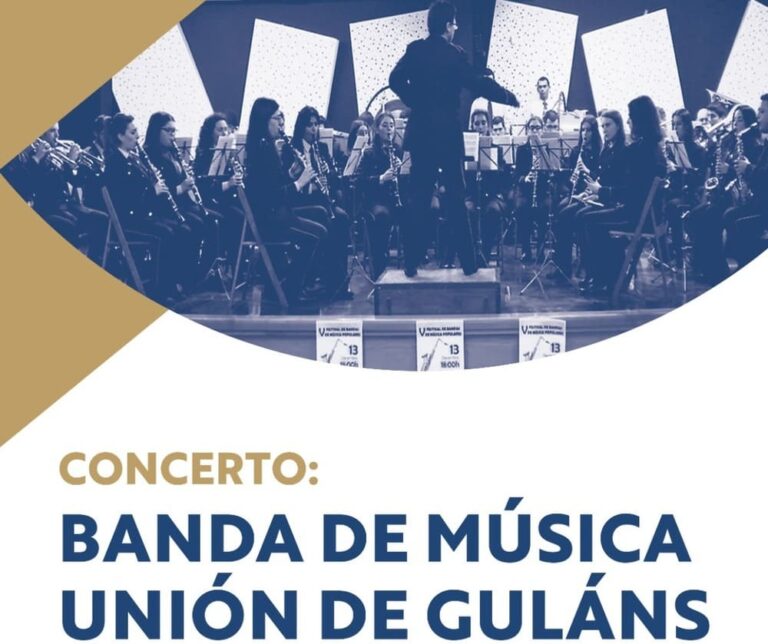 A sala multiúsos do auditorio municipal de Ponteareas resoará este domingo 12 coa música da Unión de Guláns