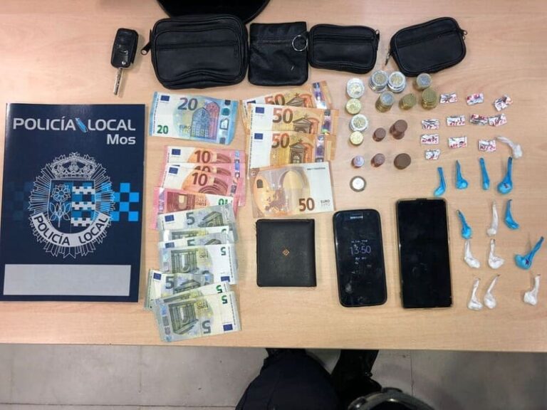 Detido pola Policía Local de Mos un home de 50 anos do Porriño por un delito contra a saúde pública