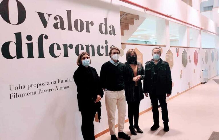 O Múltiúsos da Xunqueira acolle a exposición ‘O valor da diferenza’ organizada pola fundación Filomena Rivero Alonso