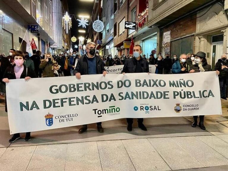 O Baixo Miño alza a súa voz por unha sanidade de calidade
