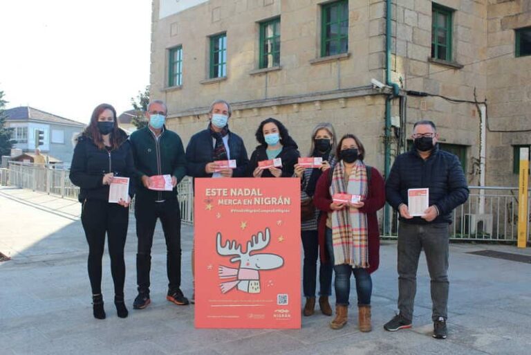 Aqualia súmase á campaña ‘Este Nadal merca en Nigrán’ aportando 3.000 € en vales