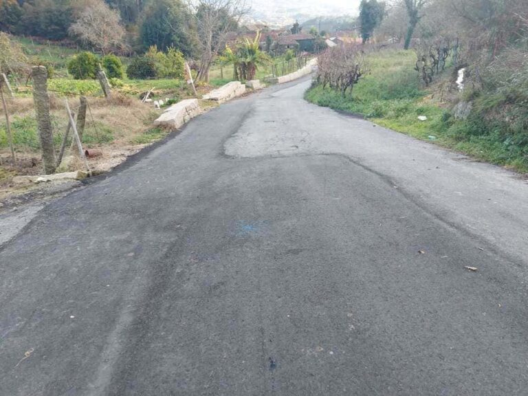 Rematadas as obras de saneamento na parroquia de Cequeliños en Arbo