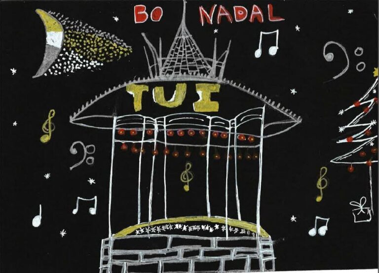 Xa está convocado, un ano máis, o concurso escolar de Postais de Nadal de Tui