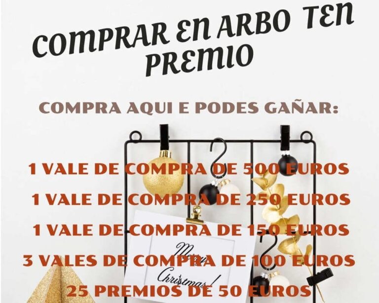 Arbo premia aos compradores do comercio local