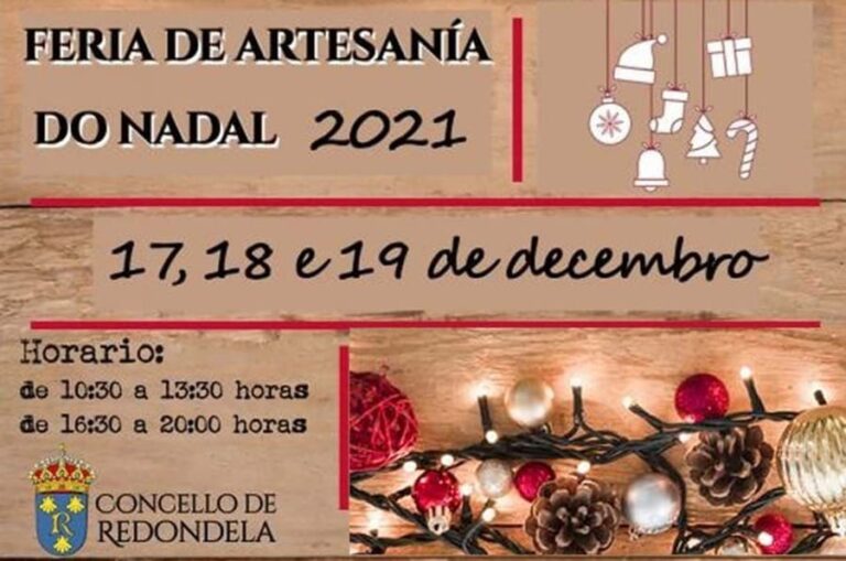 Unha ducia de profesionais participarán na Feira de Artesanía de Nadal de Redondela