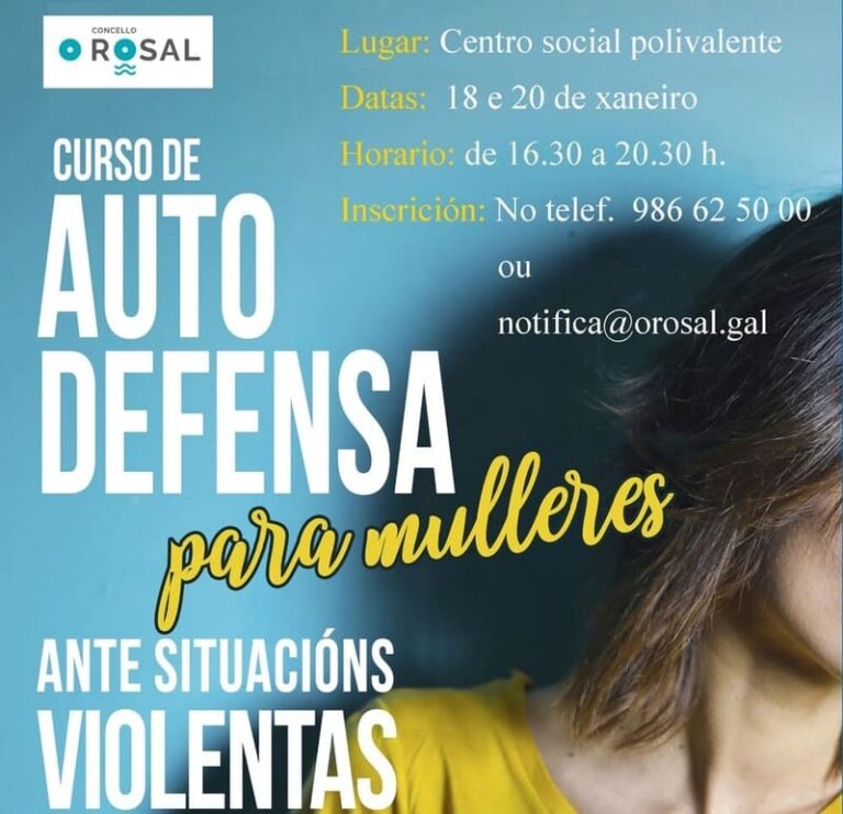 O Rosal imparte un curso de autodefensa para mulleres