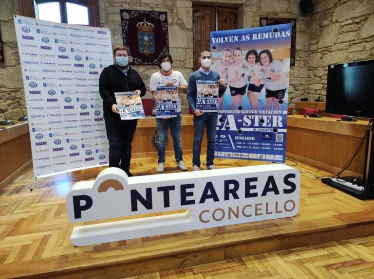 Ponteareas acolle o Campionato Galego Máster de Inverno de natación