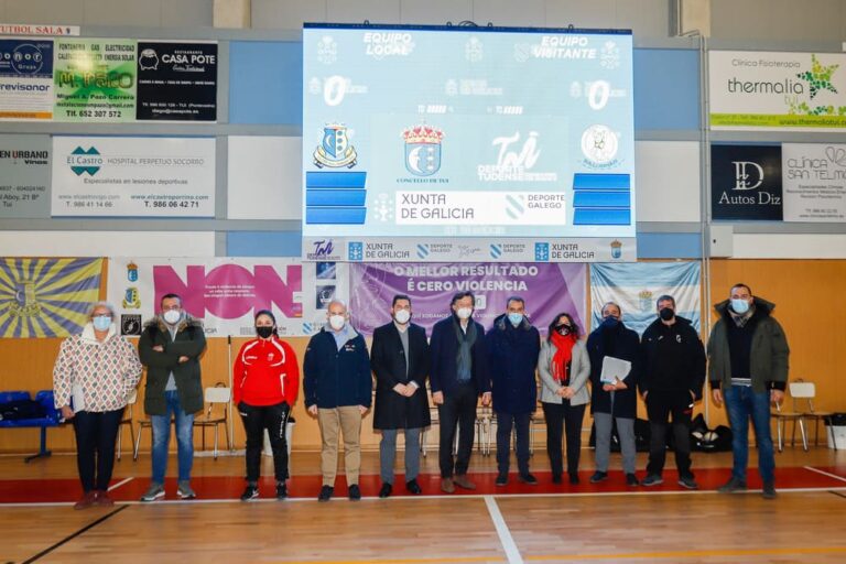 Lete Lasa destaca o “excelente nivel” do deporte tudense
