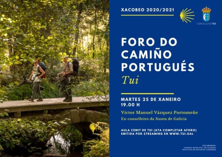 Mañá conferencia de Víctor Manuel Vázquez Portomeñe no Foro do Camiño Portugués