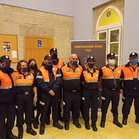 A Agrupación de Voluntarios de Protección Civil de Tui realizou 242 servizos en 2021