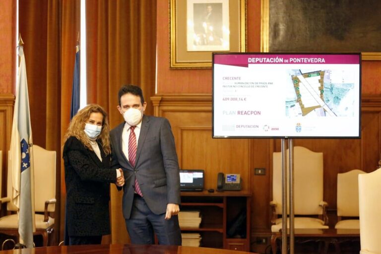 Crecente reformará a praza Ana Pastor co programa ReacPon da Deputación