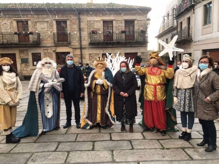 Os Reis Magos visitaron A Guarda