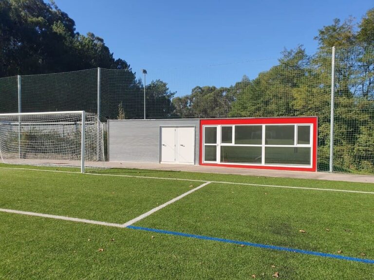 Covelo investíu 35.000€ na mellora das instalacións do campo de fútbol e da cantina