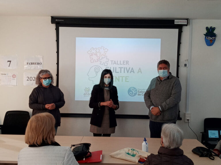 Inicio do obradoiro “Cultiva a mente” en Salceda de Caselas