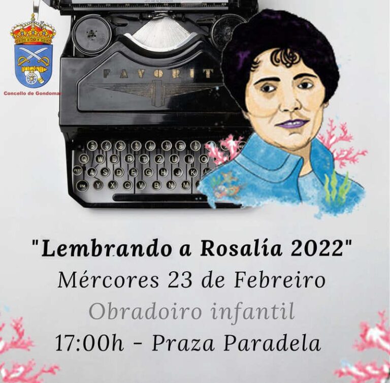 Gondomar lembra a Rosalía do Castro xunto as novas xeracións