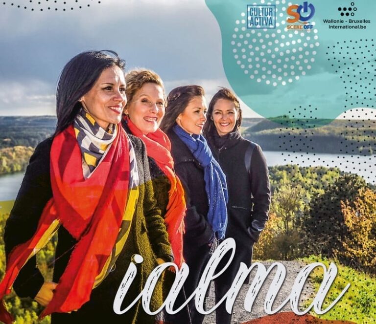 O grupo de cantareiras galego-belgas Ialma súbese ao escenario no Rosal para homenaxear a Rosalía