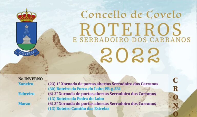 O serradoiro dos Carranos  de Covelo abre as súas portas este domingo
