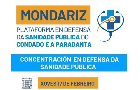 Nova mobilización en Mondariz organizada pola Plataforma en Defensa da Sanidade do Condado e A Paradanta