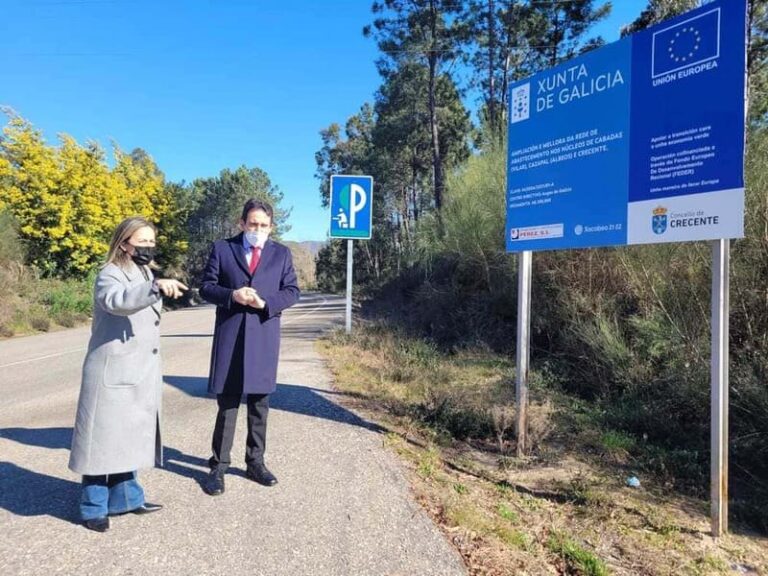 Crecente é un exemplo do apoio da Xunta aos pequenos concellos na prestación dos servizos de auga